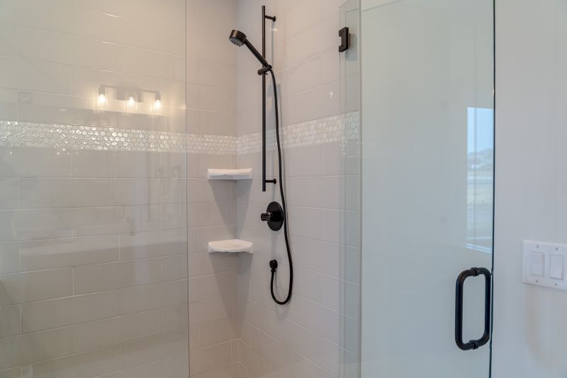 Contemporary Shower Area