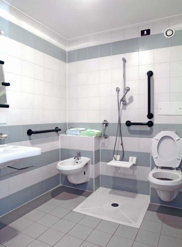 Shower with Built-in Seat